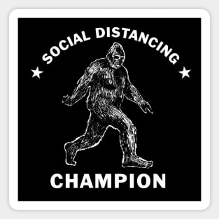 Social Distancing Champion Magnet
